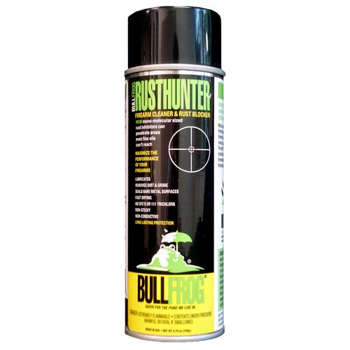Bull Frog 92382 Rust Hunter Aerosol Firearm Gun Cleaning Lubricant
