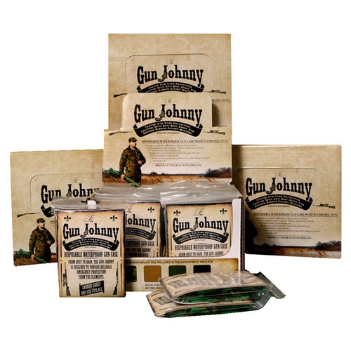 Gun Johnny GJ006 Disposable Treated Plastic 12x70 Waterproof Gun Bag 24
