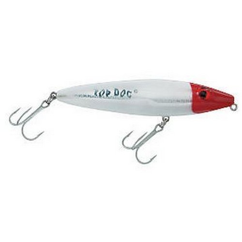 Mirrolure 84MR11 Red Head/White Back Topwater Minnow Fishing Lure eBay