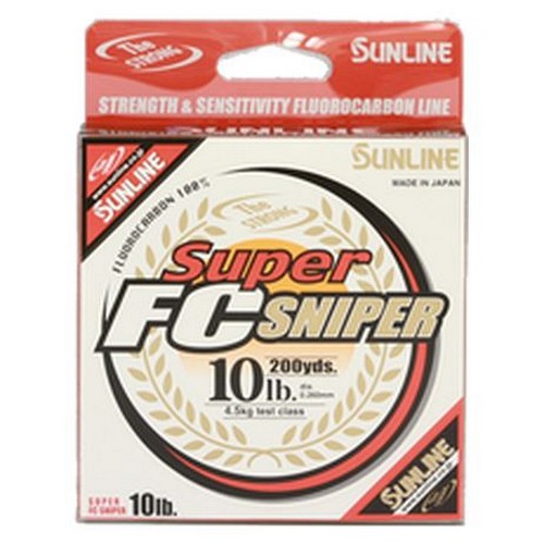Sunline 63038916 Super 200 yd 12 lb Fluorocarbon Fishing