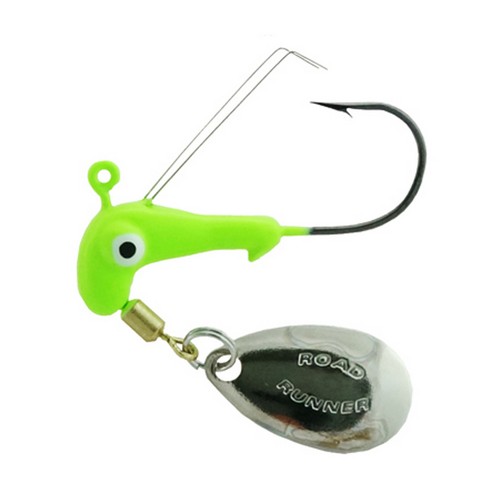 Blakemore W152-009 Weedless 1//16oz #2 Hook Fluorescent Red Jig Head Fishing Lure
