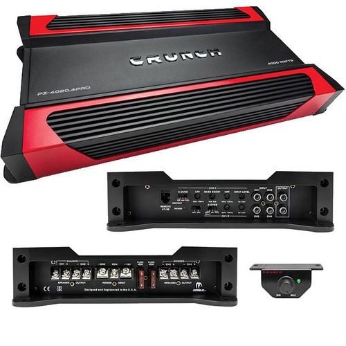 Crunch Audio PZ40204PRO Powerzone Auto Amp Car Amplifier eBay