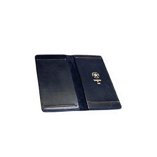 Boston Leather 58801 Plain Black Double Citation Holder