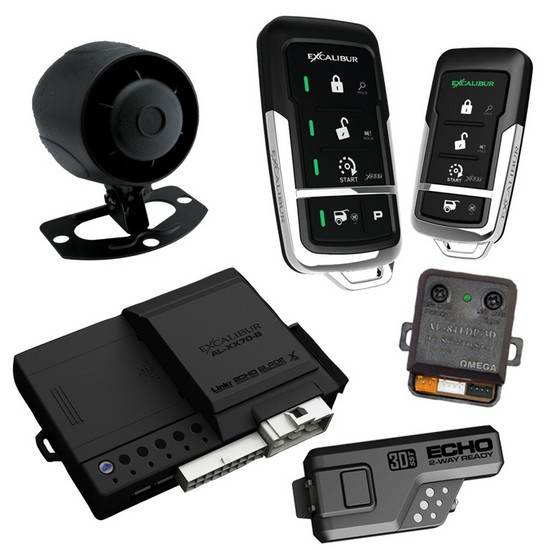 excalibur remote start battery guard smart phone