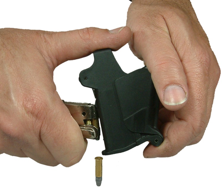 Maglula UP64B BabyUpLULA Black 22 LR380 ACP Single Magazine Loader