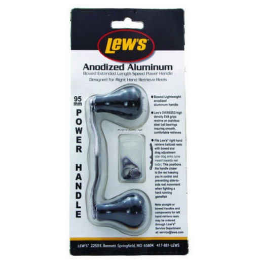 Lews LDP Aluminum & Carbon Fiber Replacement Baitcast Reel Handle 95mm