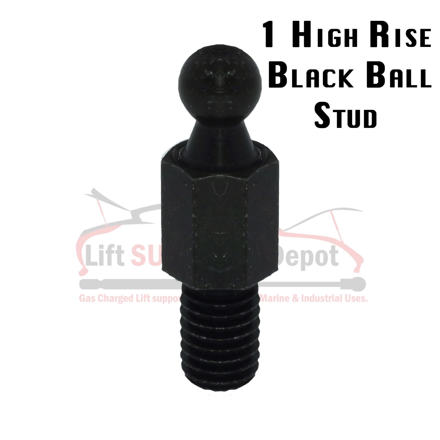 Ball Studs 10mm = 3/8" Hi Rise M10 x 1.25 Thread Qty 1 eBay