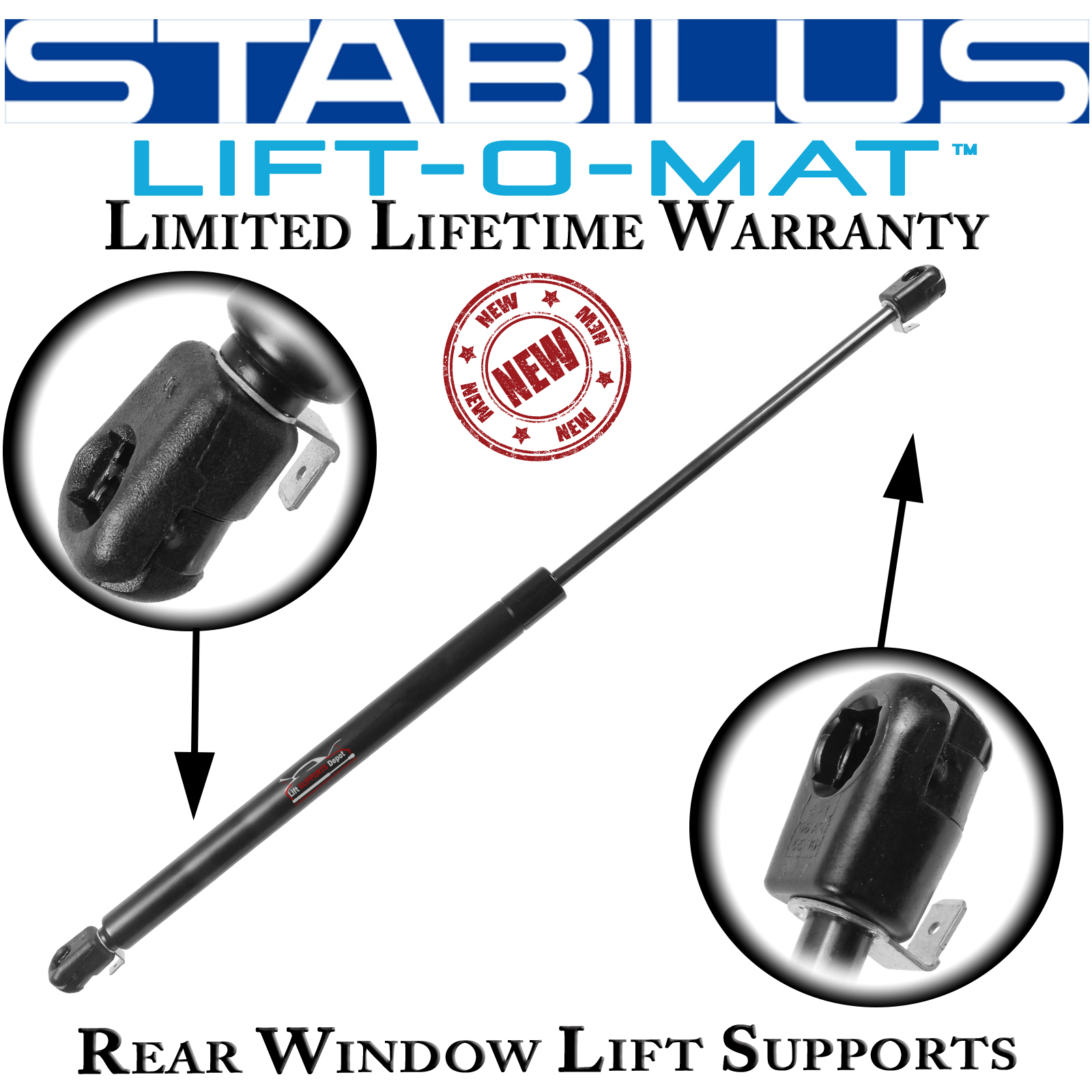 For Buick Century 1984-1996 StrongArm Back Glass Lift Support