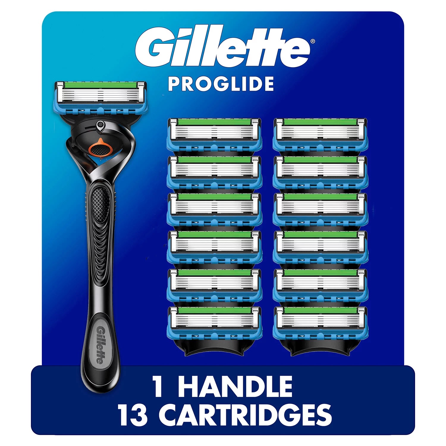 Gillette Fusion ProGlide 13カートリッジ　3個セット Gillette ProGlide Men's Razor Handle + 13 Cartridges 47400686731| eBay