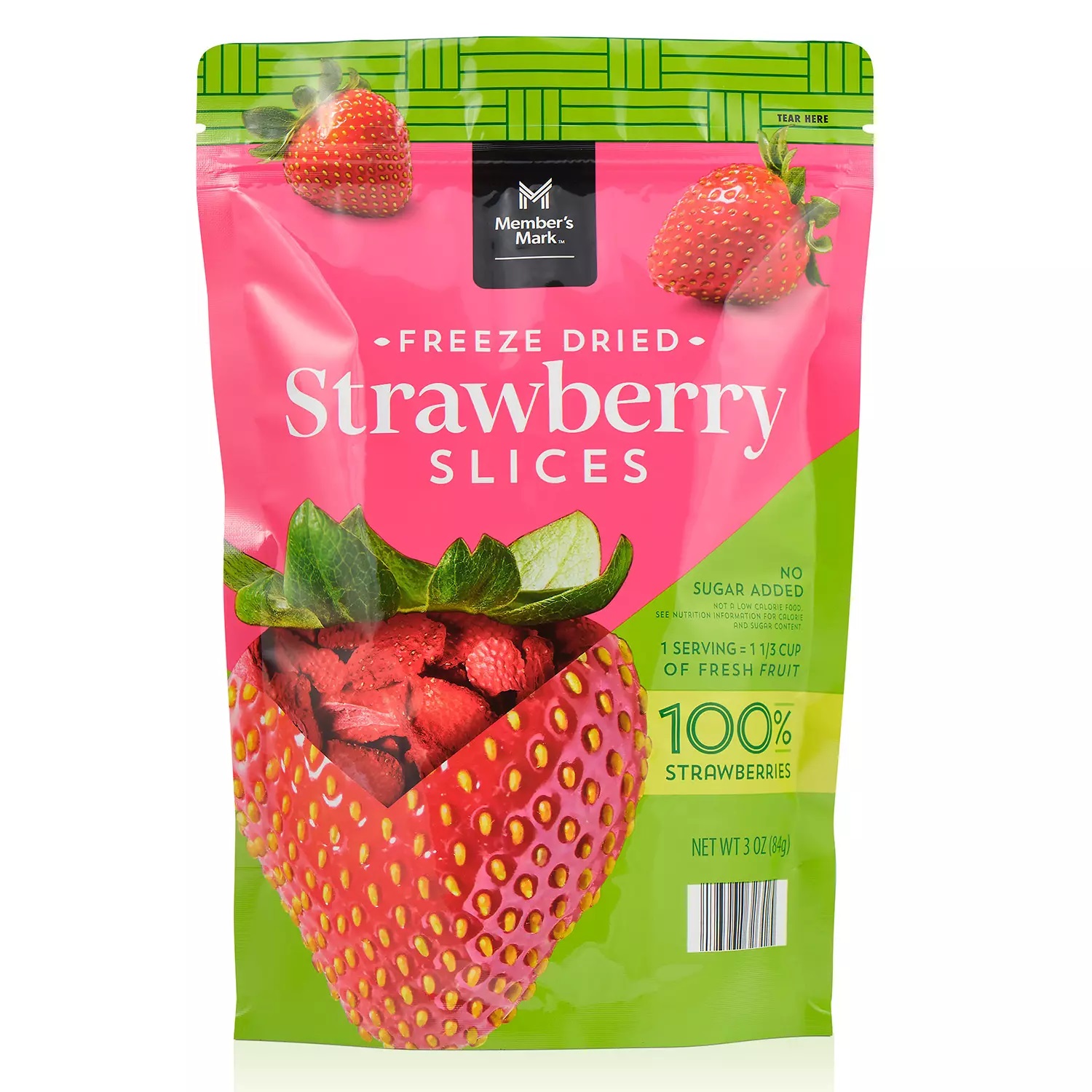 Member's Mark Freeze Dried Strawberry Slices (3 Ounce) | eBay