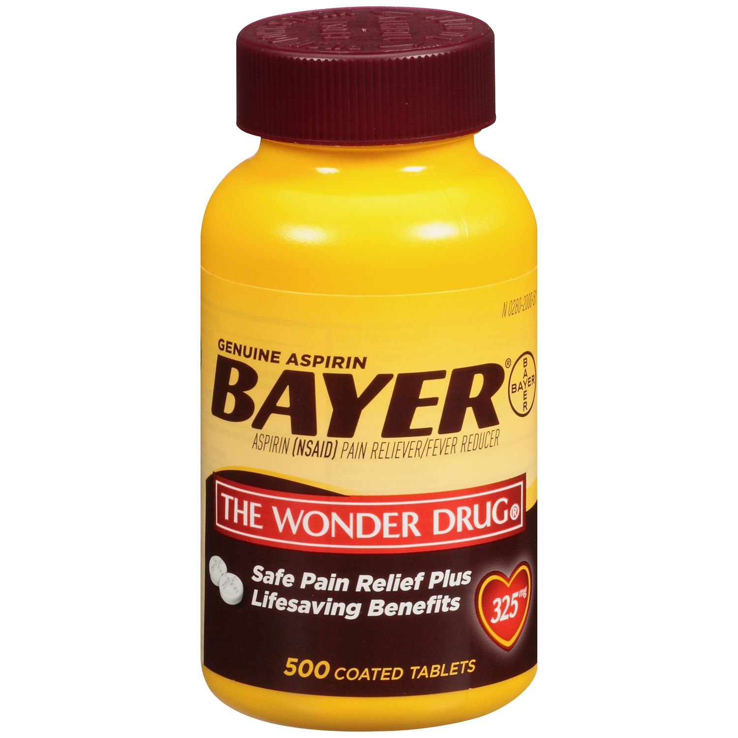 Bayer Aspirin pain reliever/fever reducer 500ct eBay