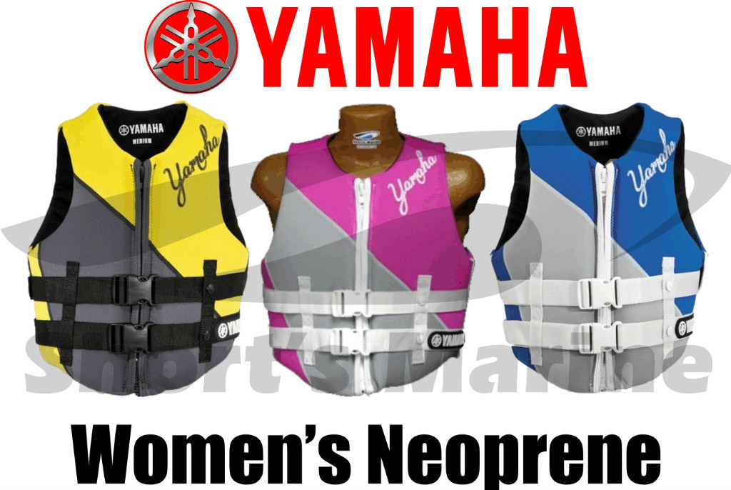 Yamaha Waverunner Women's Neoprene Life Jacket Vest PFD eBay