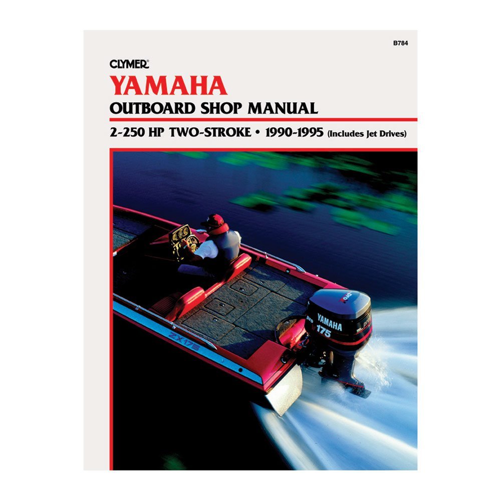 Clymer Repair Manual Yamaha Outboards 2-250HP 1990-1995