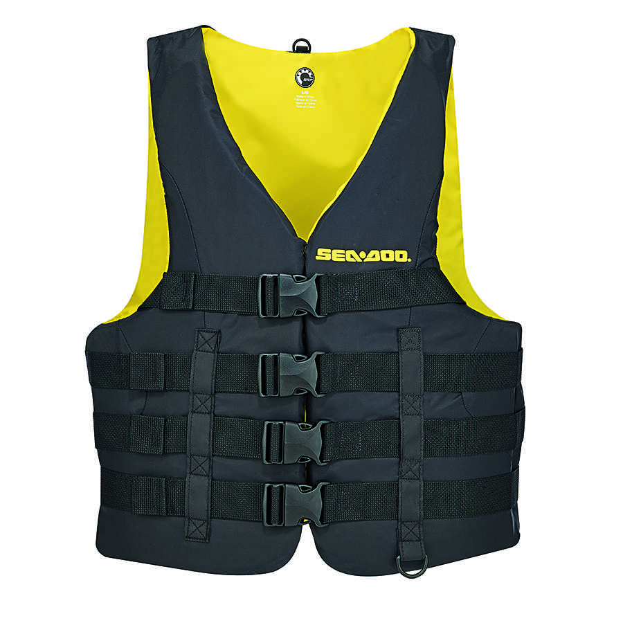 BRP SeaDoo Men's Nylon Motion PFD Life Vest Jacket eBay