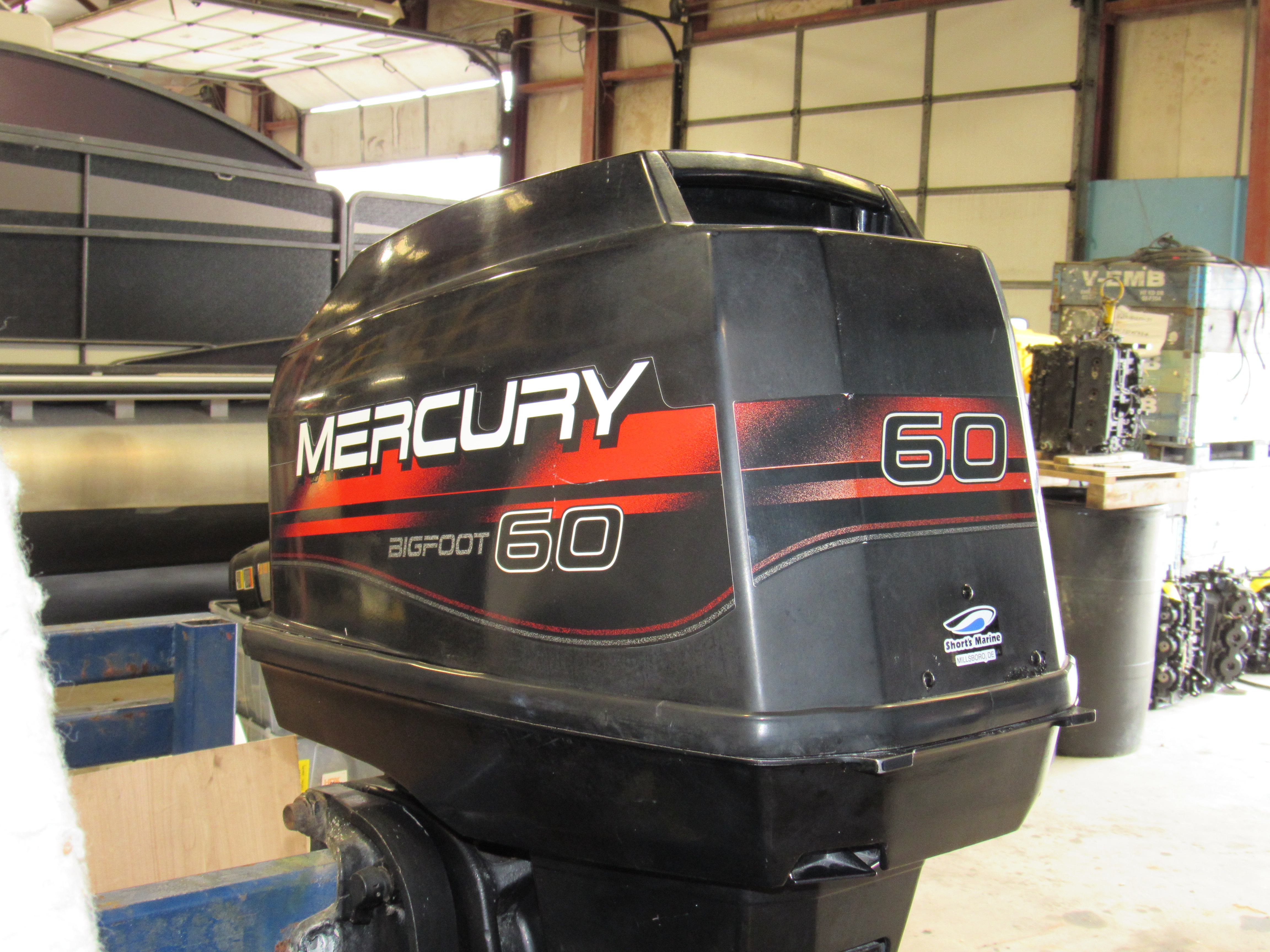 Used 1998 Mercury 60HP Outboard 60ELO Bigfoot 20" Shaft 2 Stroke