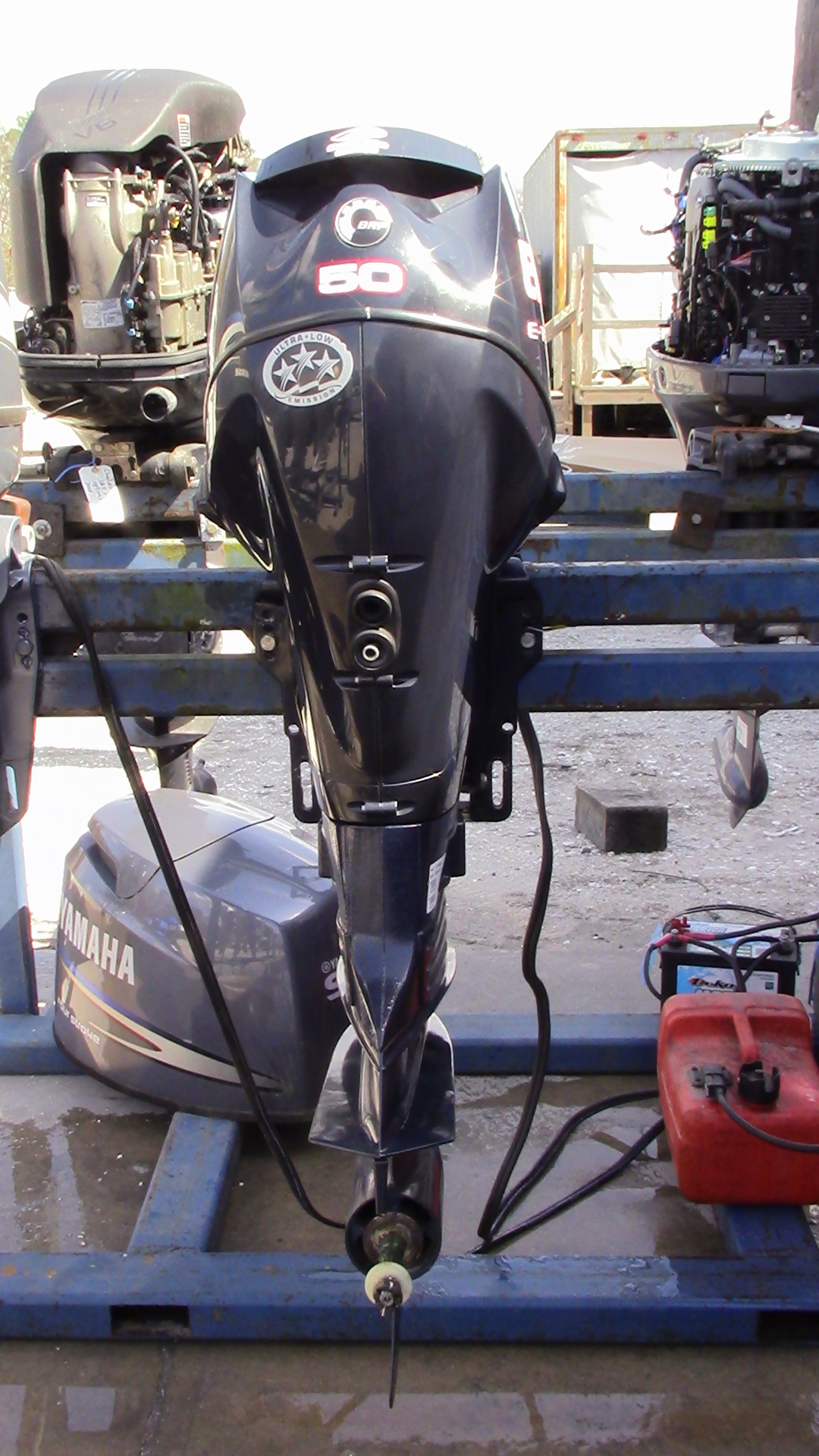 Used 2006 Evinrude ETec E50DPLSA 50HP 2Stroke Outboard Boat Motor 20