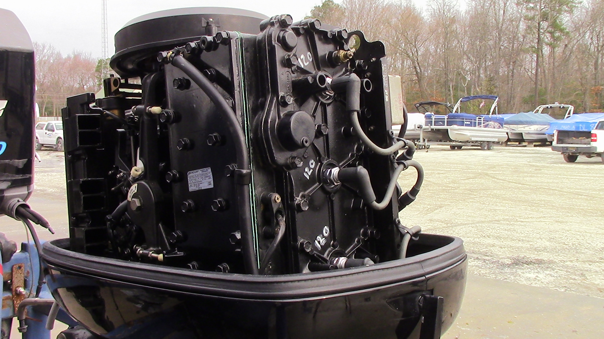 Used 2001 Mercury 90ELPTO 90HP 2Stroke Outboard Boat Motor 20" Shaft CLEAN