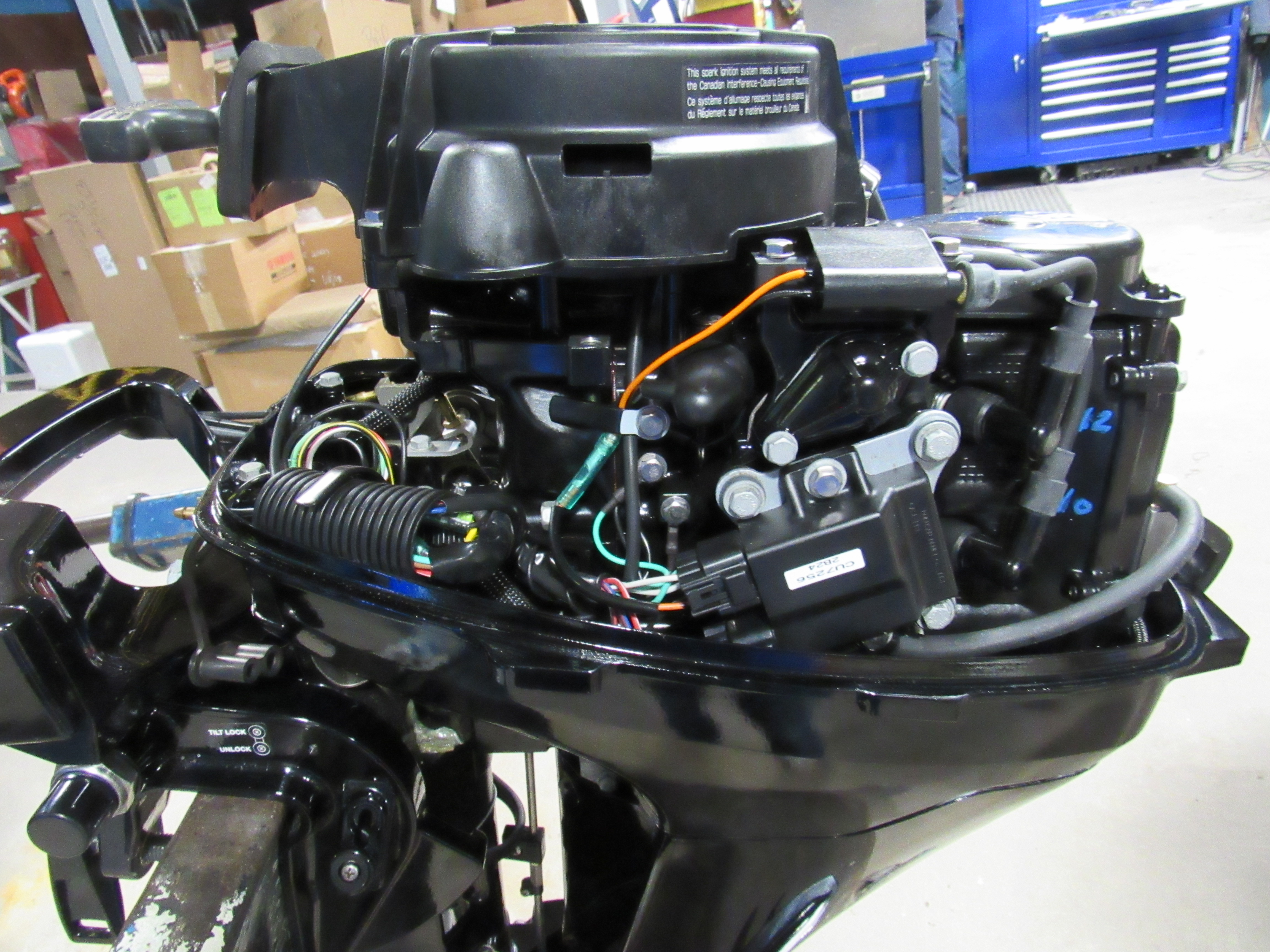 Used 2012 Mercury 9.9HP 15" Shaft Outboard F9.9M 4 Stroke. Yearly  maintenance completed. Gas tank is included and all manuals.