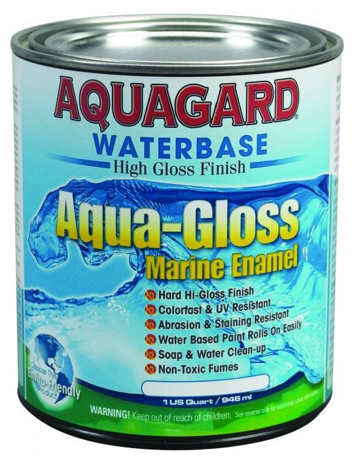 有关以下物品的详细资料: aquagard aqua-gloss waterbased hi-gloss
