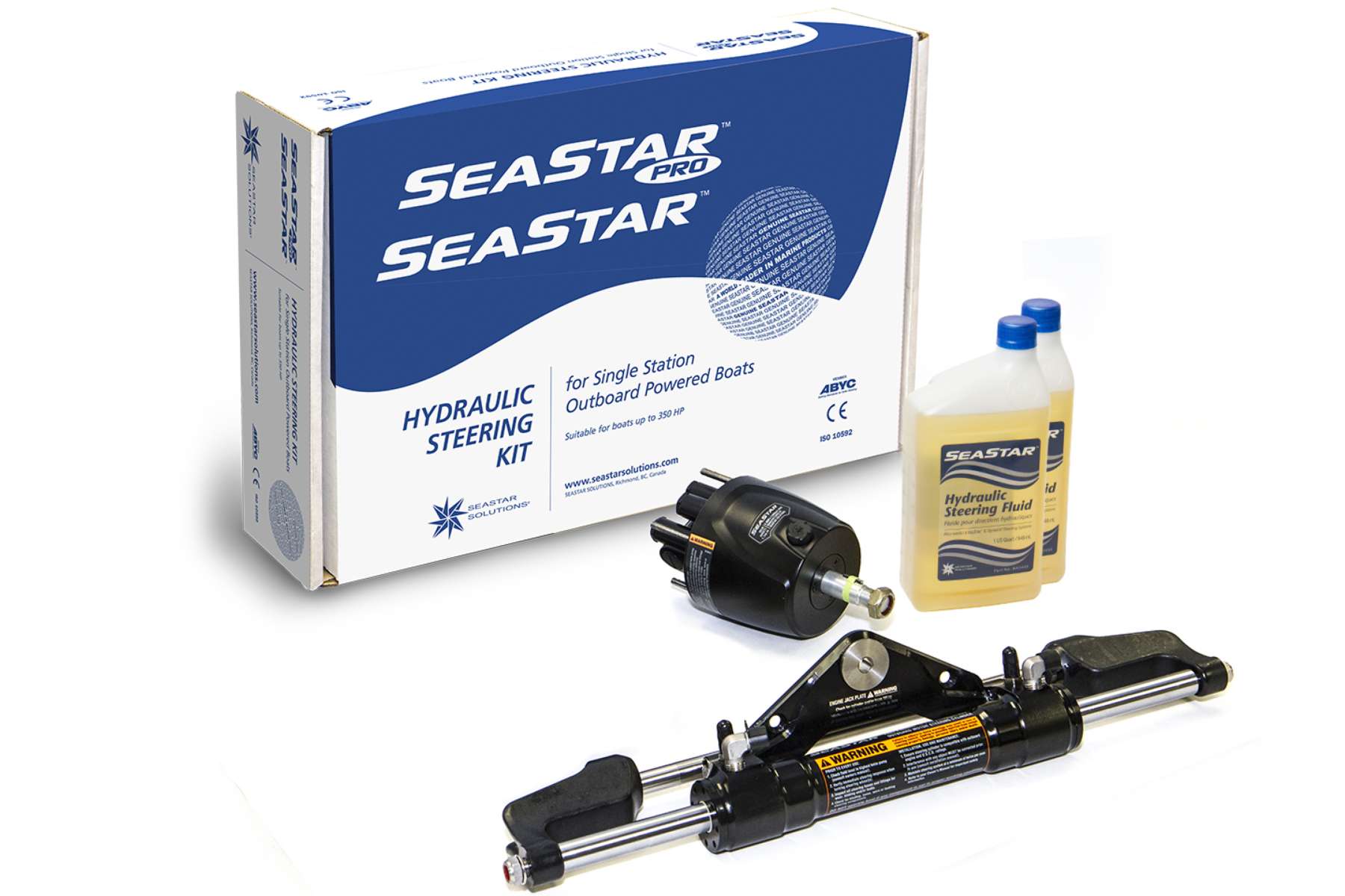 Teleflex Marine SeaStar Packaged Hydraulic Boat Steering System Kit HK6400 eBay