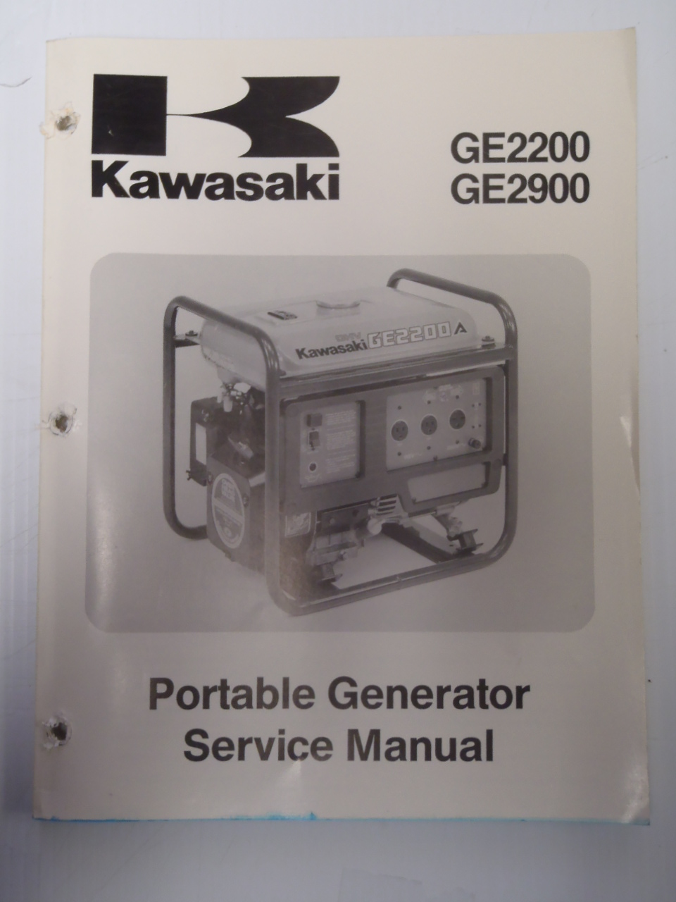 ... Array - oem kawasaki ge2200 2900 portable generator factory service  manual rh ebay com