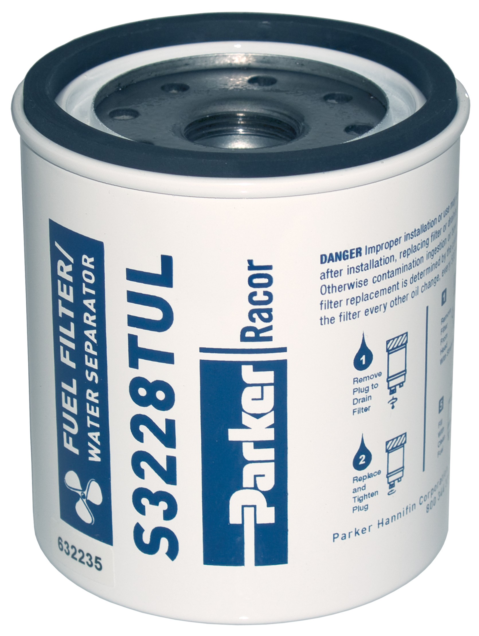 Racor Spin-On Fuel Filter/Water Separator Element S3228TUL (for 320R-RAC-02)