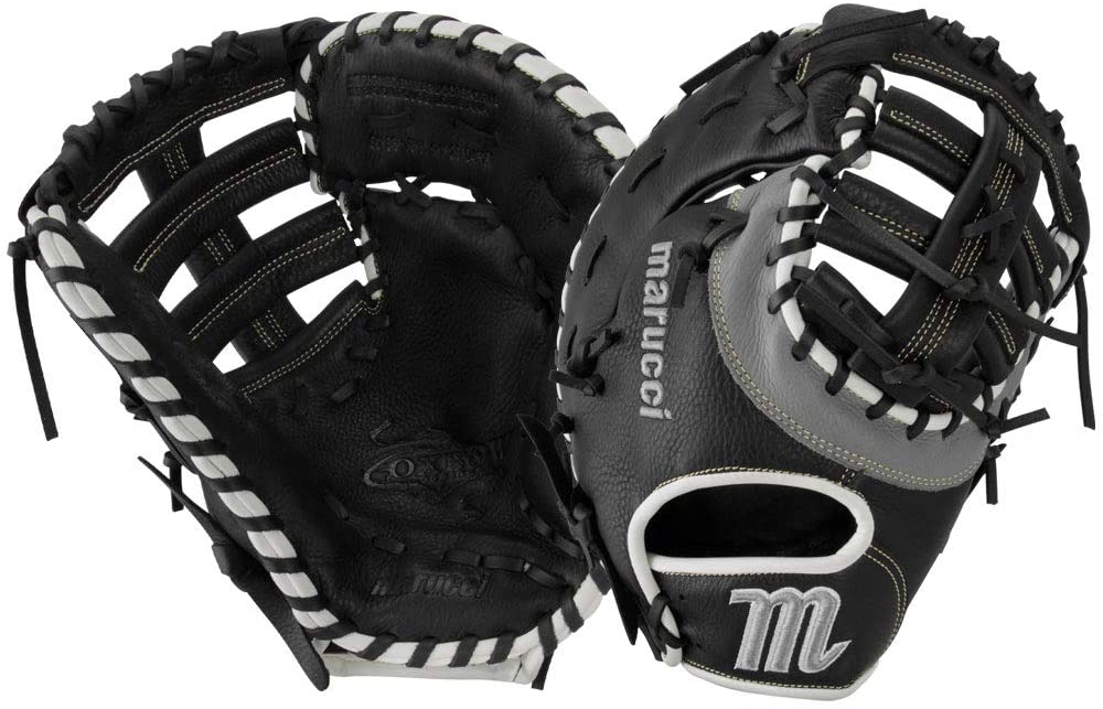 Men's Marucci Oxbow Series 12.75 in LHT First Base Glove Black/Grey eBay