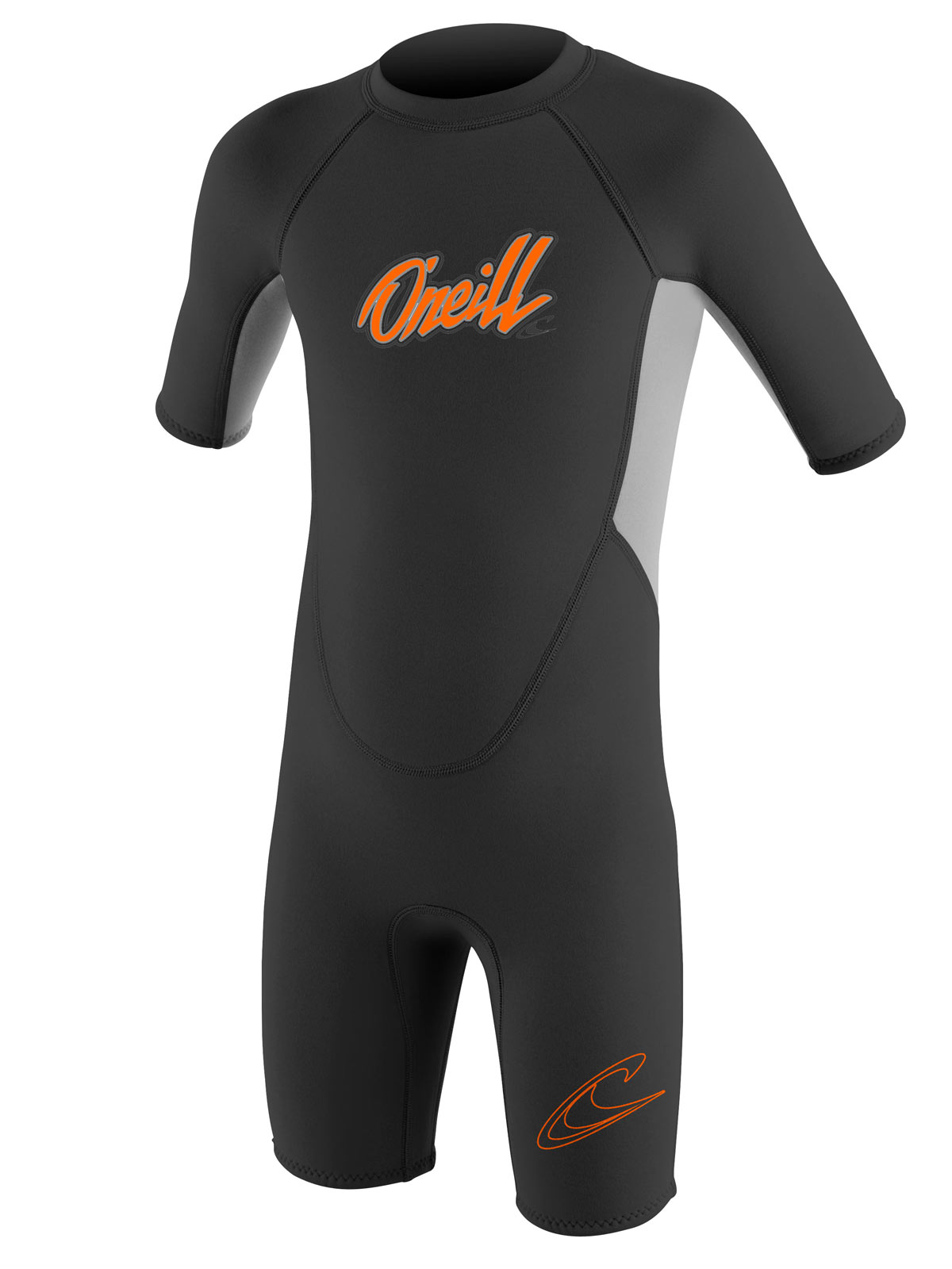O'Neill Reactor Toddler Shorty Wetsuit Youth 2 Graphite/Cool Grey 5127B