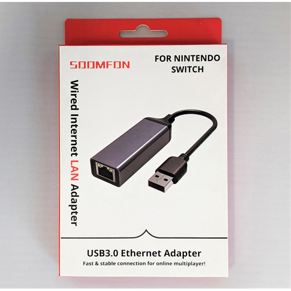 Nintendo Switch Lan Adapter 3.0 USB Ethernet [Soomfon
