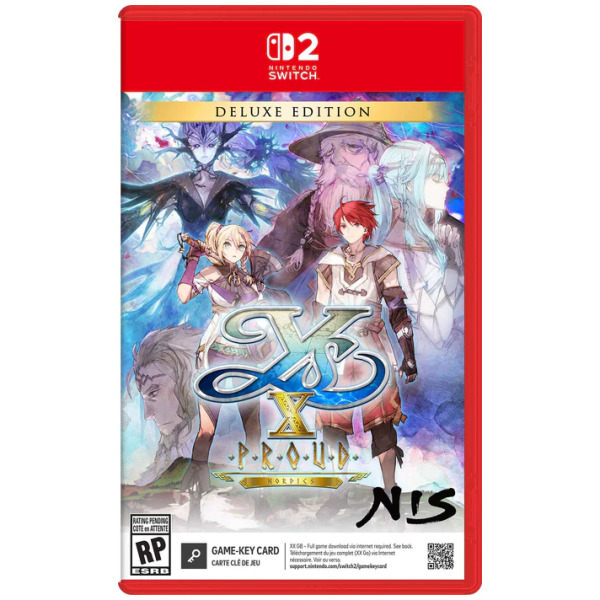 Ys X Proud Nordics Deluxe Edition (Game-Key Card) (Nintendo Switch