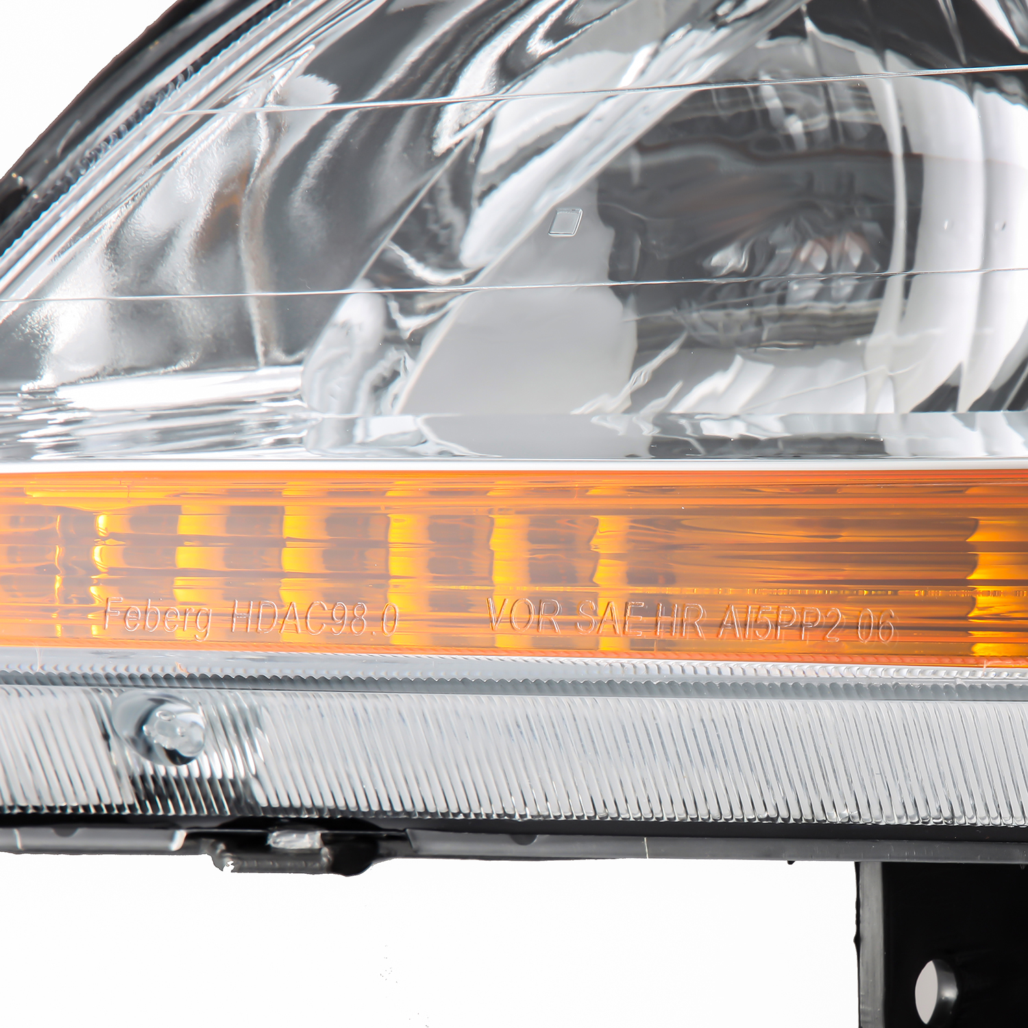 HDC Autosports LED DRL Headlights For 1998-2002 Honda Accord - Chrome Housing