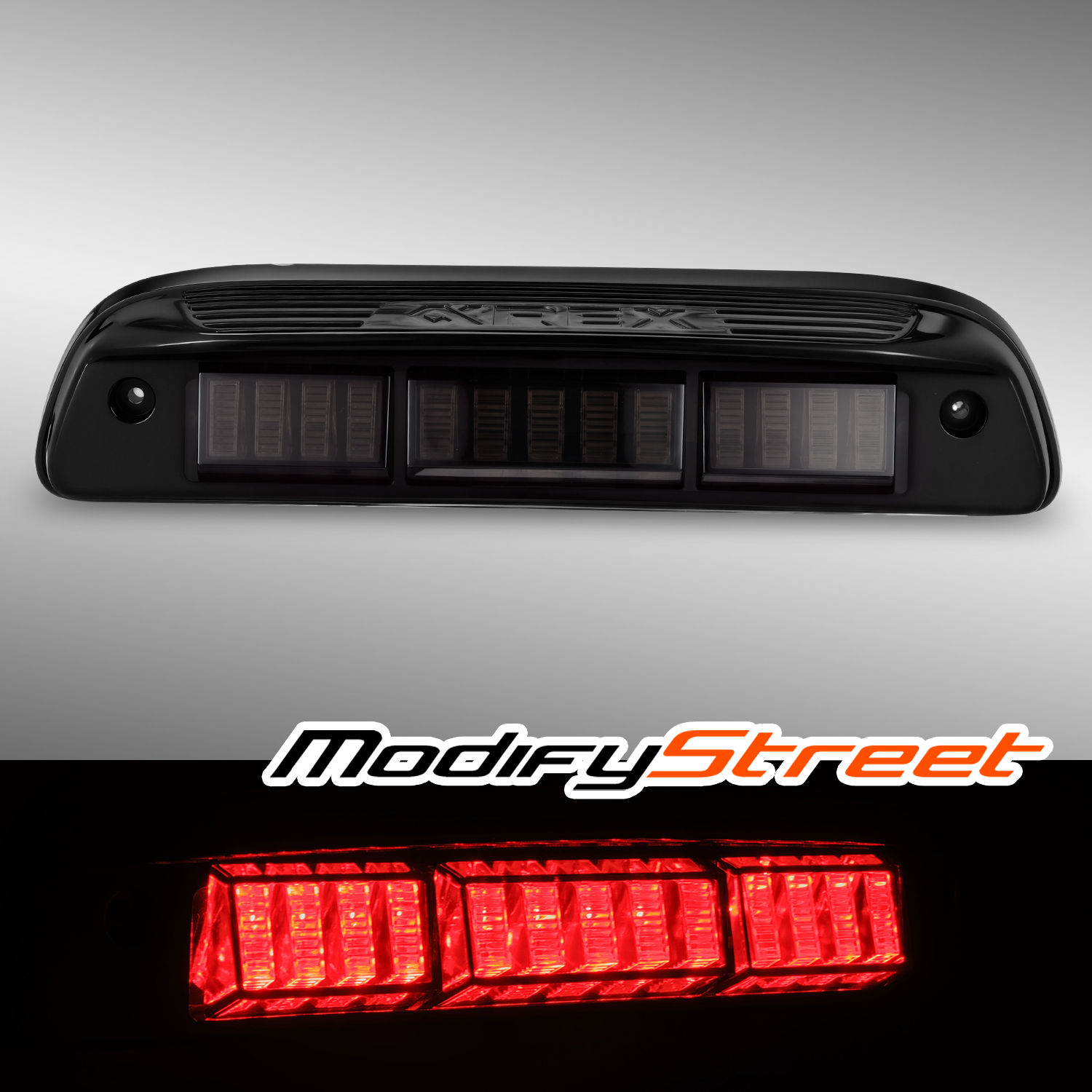 For 05-15 Toyota Tacoma NOVA-Series Prismatic LED Third Brake Light Alpha-Black