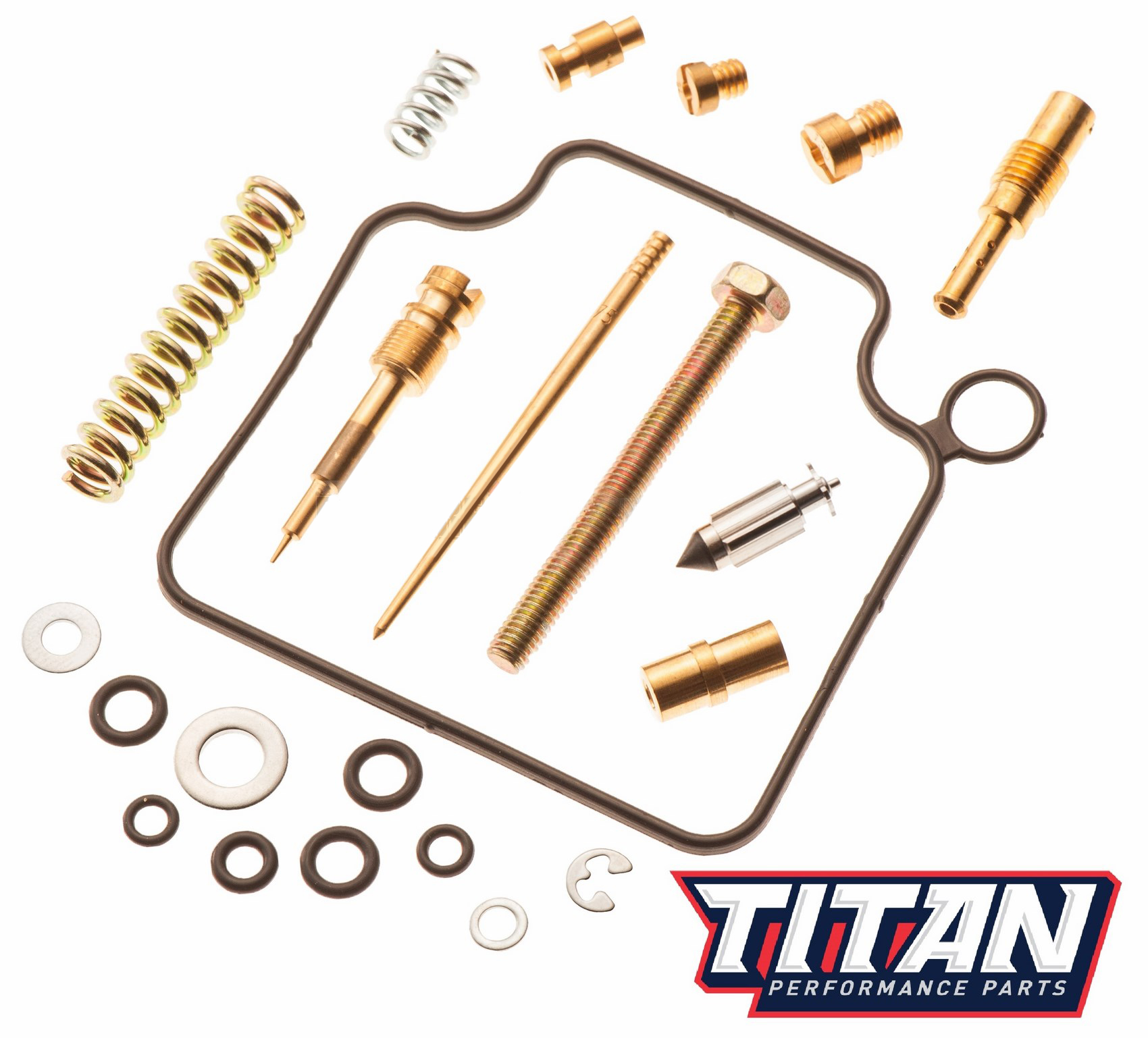 Titan OEM Quality Carb Carburetor Rebuild Repair Kit for Honda TRX 350 Rancher 00-03
