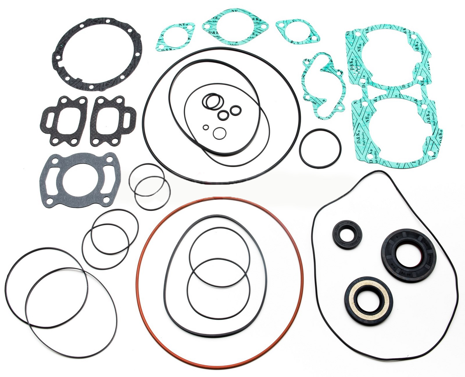 Sea Doo 580 587 Complete Engine Rebuild Gasket Seal White SP XP SPI SPX GTS GTX
