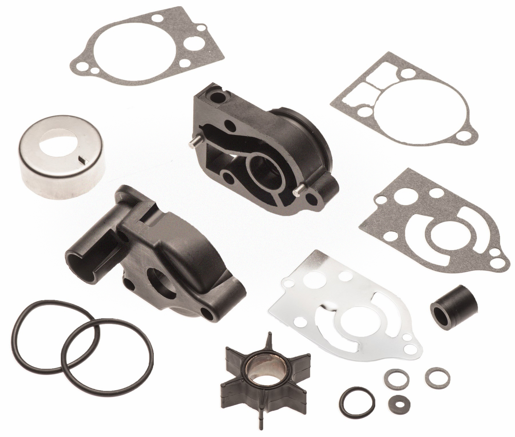 Mercury Water Pump Impeller Rebuild Kit 30 35 40 45 50 60 65 70 Hp 46-77177A3