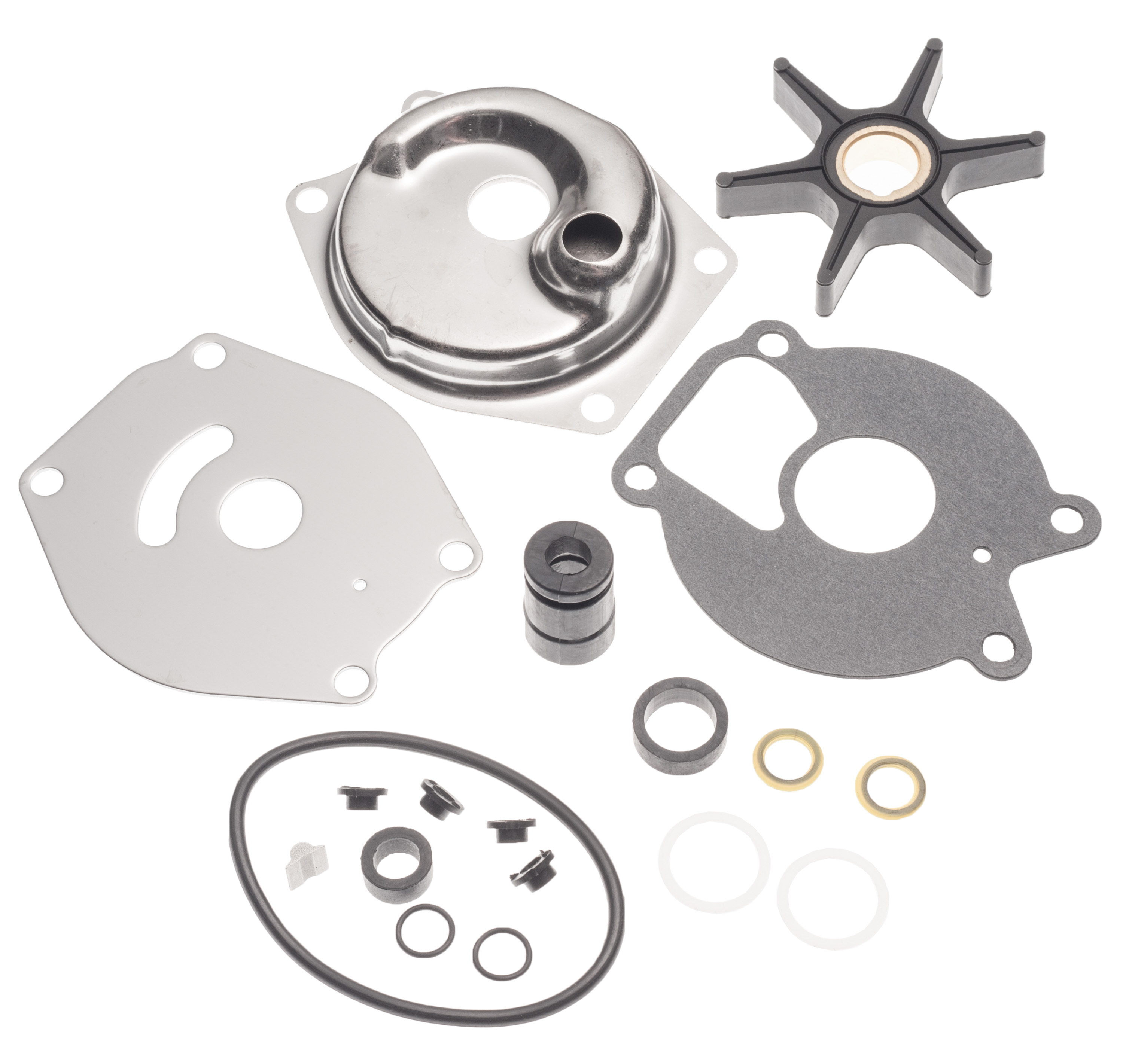 Water Pump Impeller Rebuild Kit for Mercury Mariner 15 18 20 25 HP