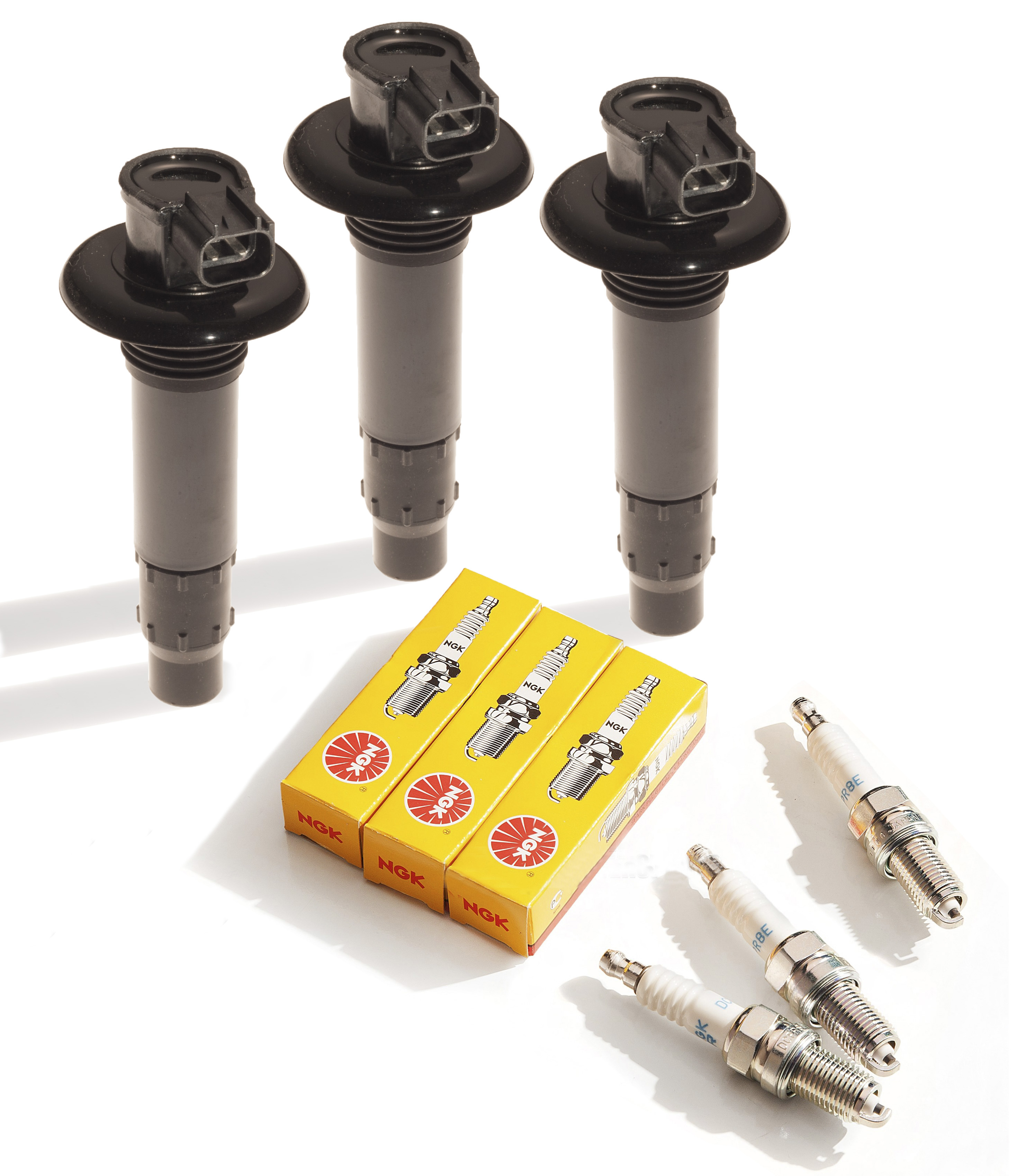 SEA-DOO 4-TEC IGNITION COILS /& SPARK PLUGS PACK GTX RXP RXT GTI GTS WAKE GTR