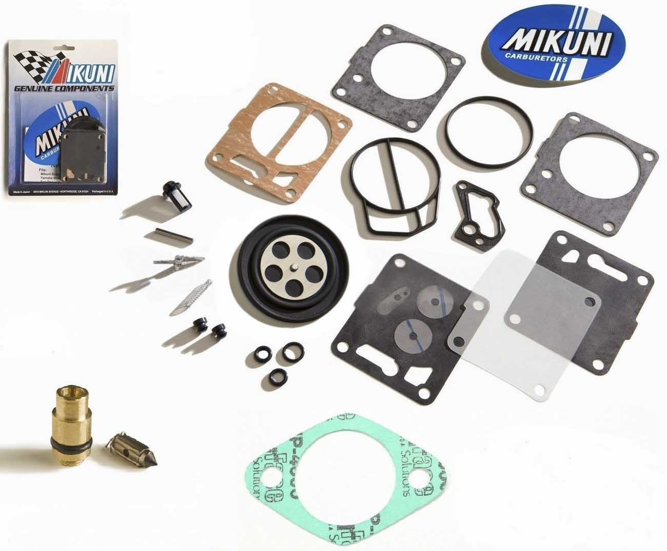 Sea Doo Genuine Mikuni Carb Rebuild Kit Base Gasket And Needle Seat 587 SP 91-96