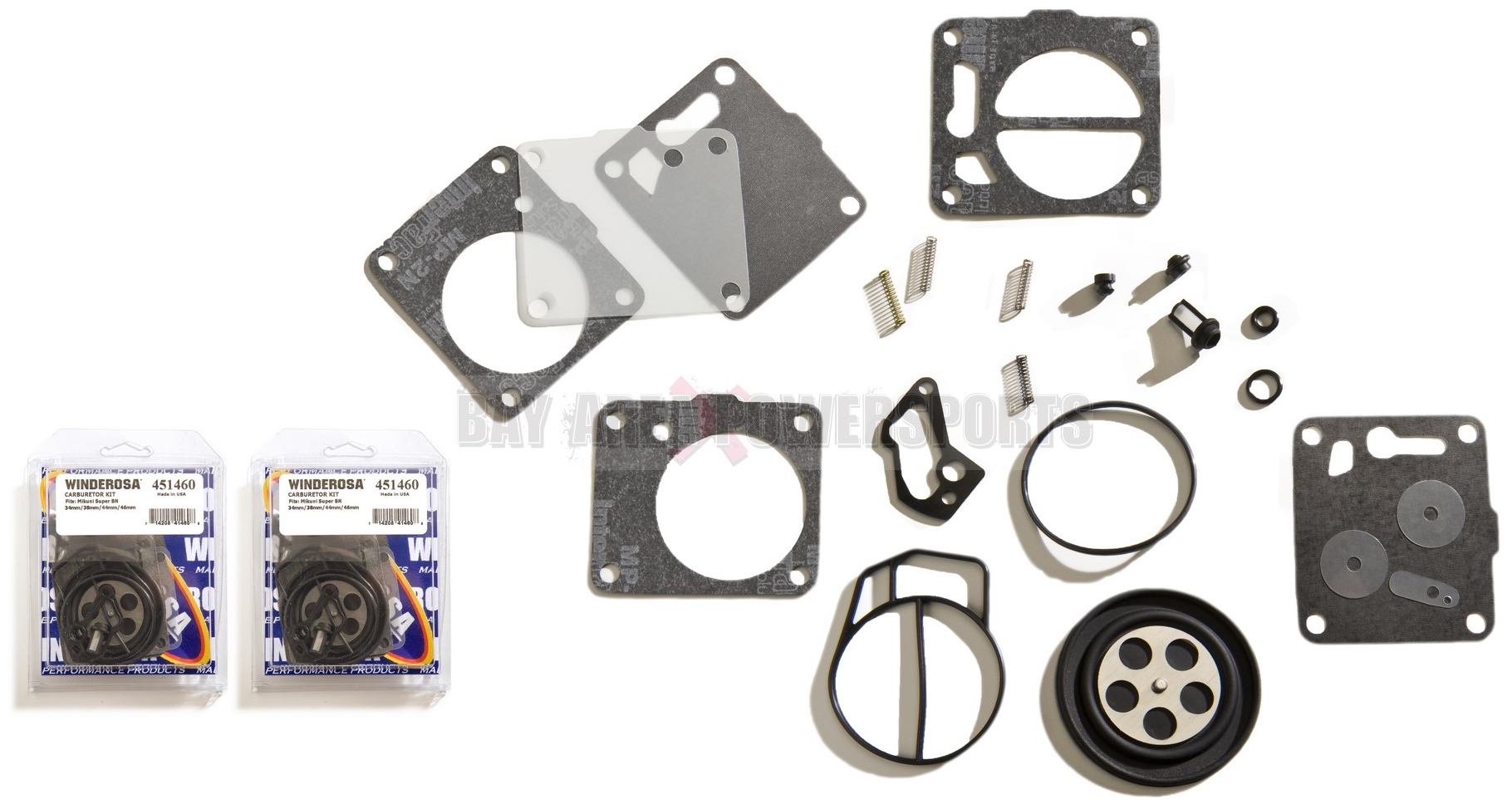 Seadoo Twin Carburetor Rebuild Kit SPX XP HX GSX GTX GTS 650 657 717 720 787 800