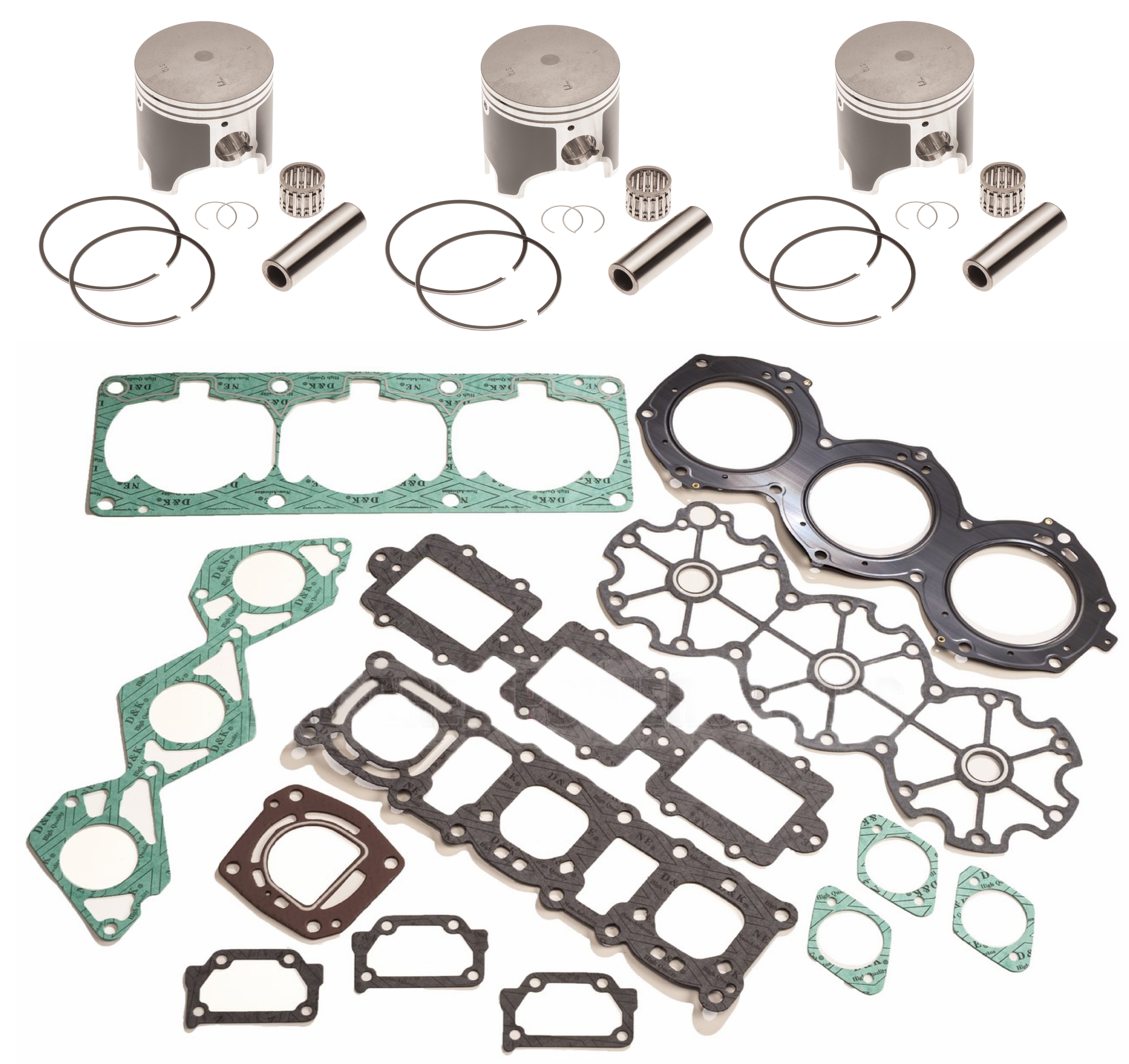 Top End Rebuild Piston Kit for Yamaha XL GP 1200 Non-Power Valve STD 84MM