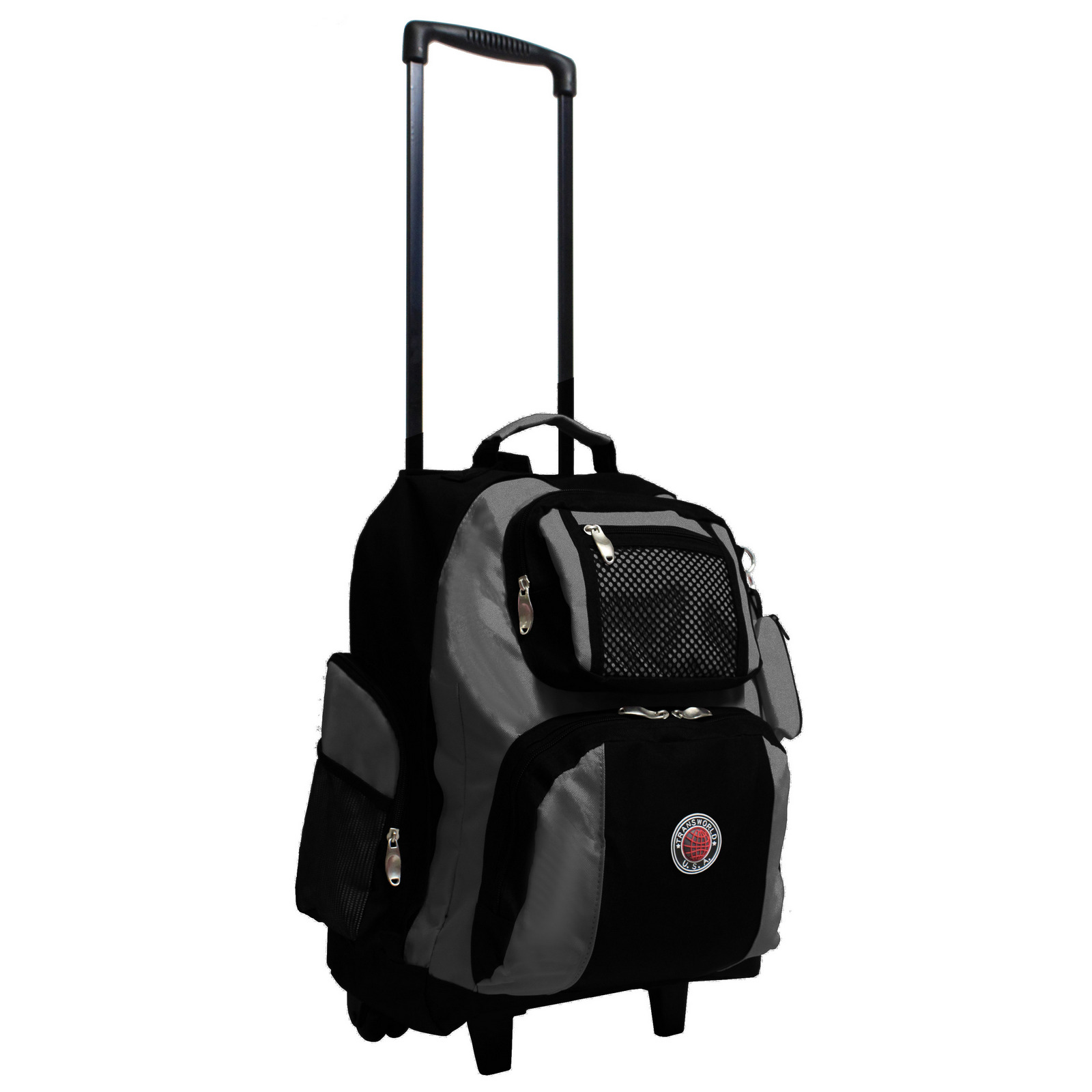 Transworld Deluxe 22-Inch Carry-On Rolling Backpack - Picture 10 of 41