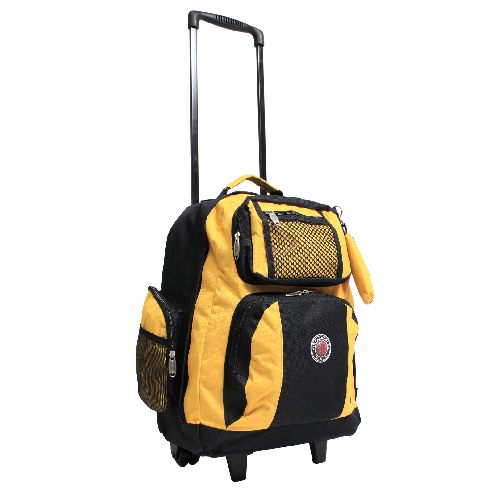 Transworld Deluxe 22-Inch Carry-On Rolling Backpack - Picture 38 of 41