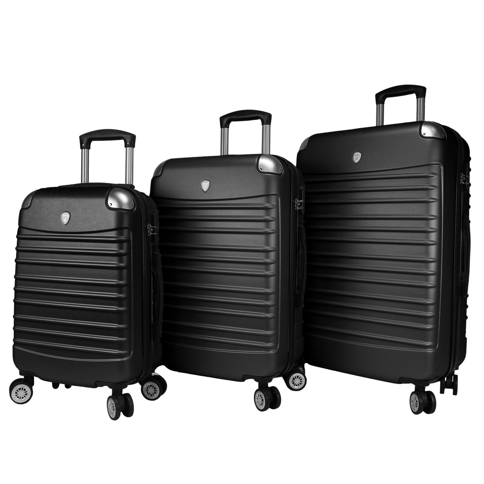 Dejuno Impact Hardside 3-Piece Spinner Luggage Set - Picture 6 of 30