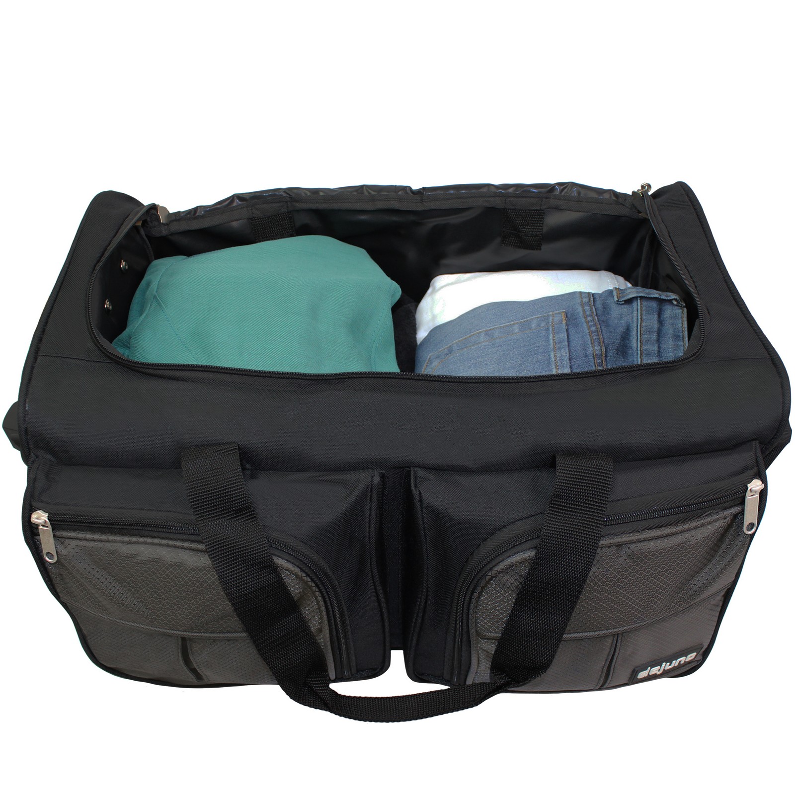 Dejuno 28-Inch Heavy Duty Rolling Duffle Bag - Picture 16 of 24
