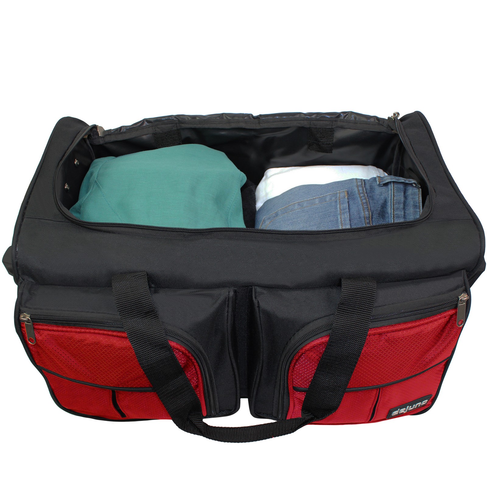 Dejuno 28-Inch Heavy Duty Rolling Duffle Bag - Picture 21 of 24
