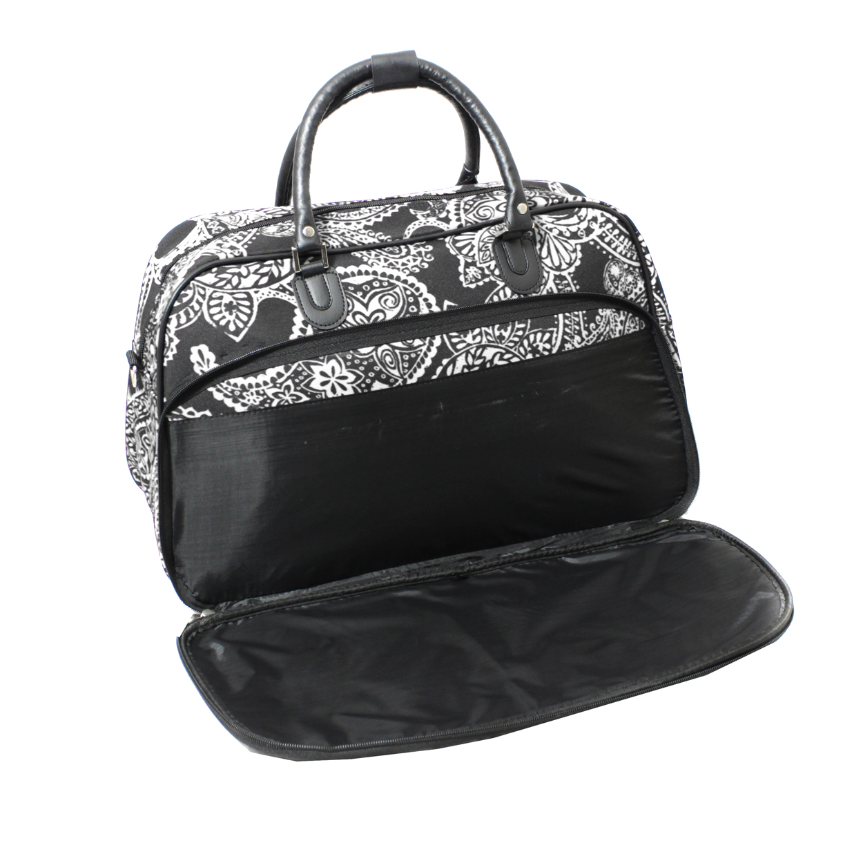 All-Seasons Bandana 21-inch Carry-On Shoulder Tote Duffel Bag - Picture 7 of 7