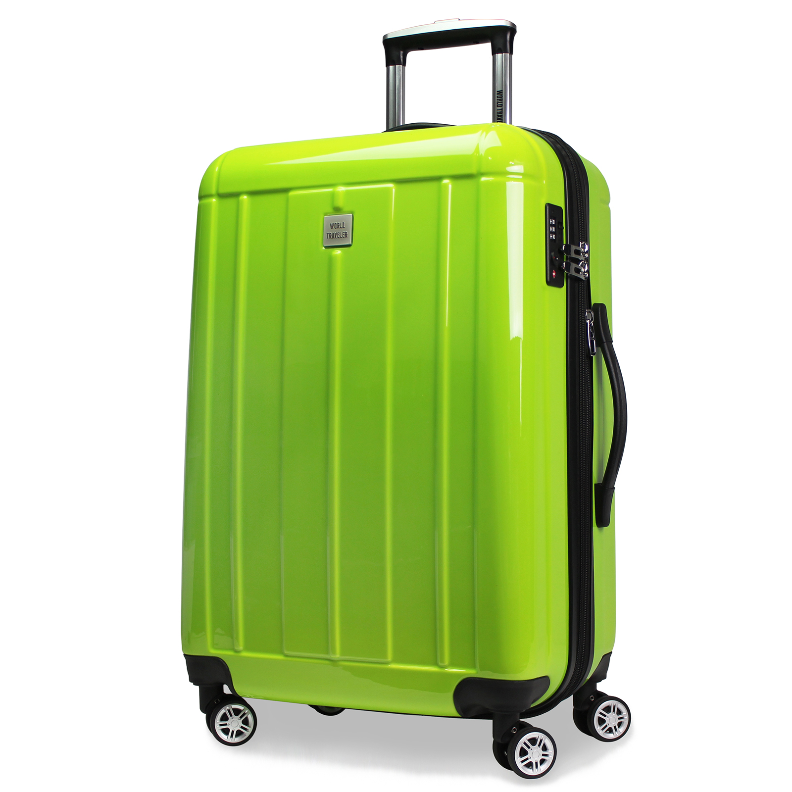 World Traveler Contour 24-Inch Lightweight Polycarbonate Hardside Expandable