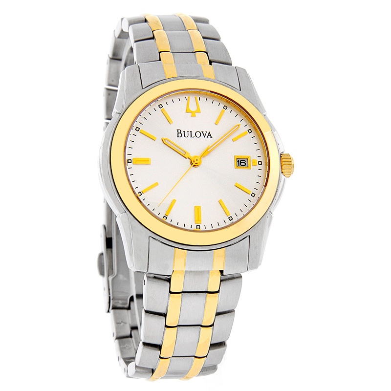 BULOVA ♦ 97P150 Sutton Classic Quartz Ladies Watch Silver-Tone Dial Stainless Steel Bracelet Sutton 97P150 | Bulova