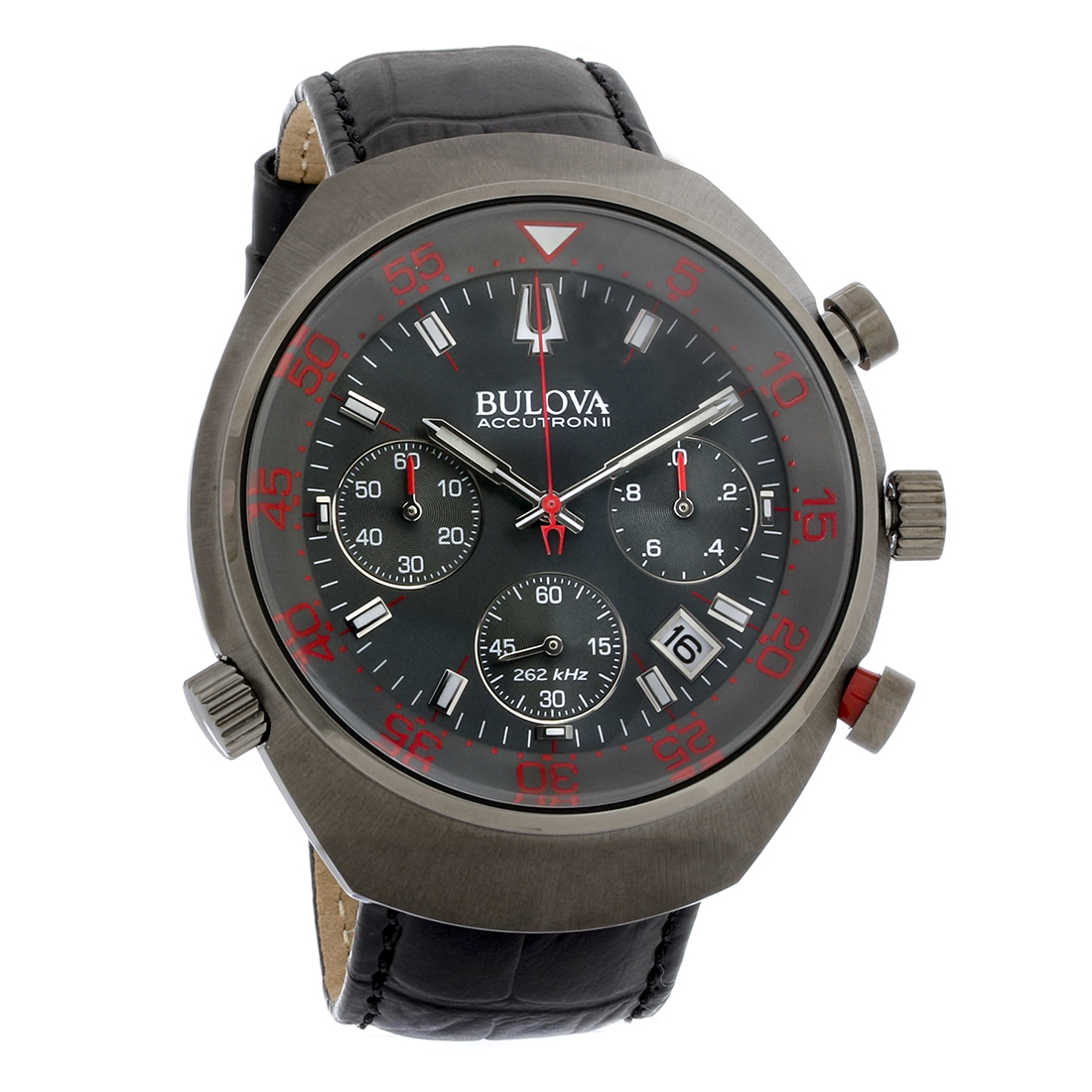 bulova accutron chronograph sapphire crystal