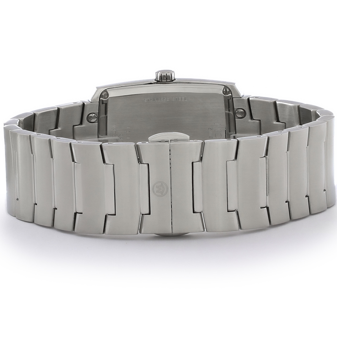 Movado Eliro Mens Rectangular Black Dial Swiss Quartz Watch 0607186 eBay